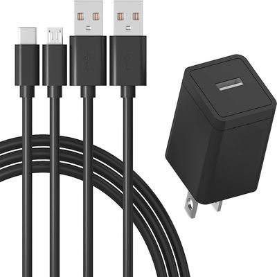 SGUUVAY 10W 6FT Fast Charger Compatible with Kindle E-Reader 2 3 4 5 6 7 8 9 10 11,Kindle Paperwhite,Scribe, Oasis,Voyage,Kindle Touch,DX,Keyboard,Kids Edition with 6FT Micro USB & USB C