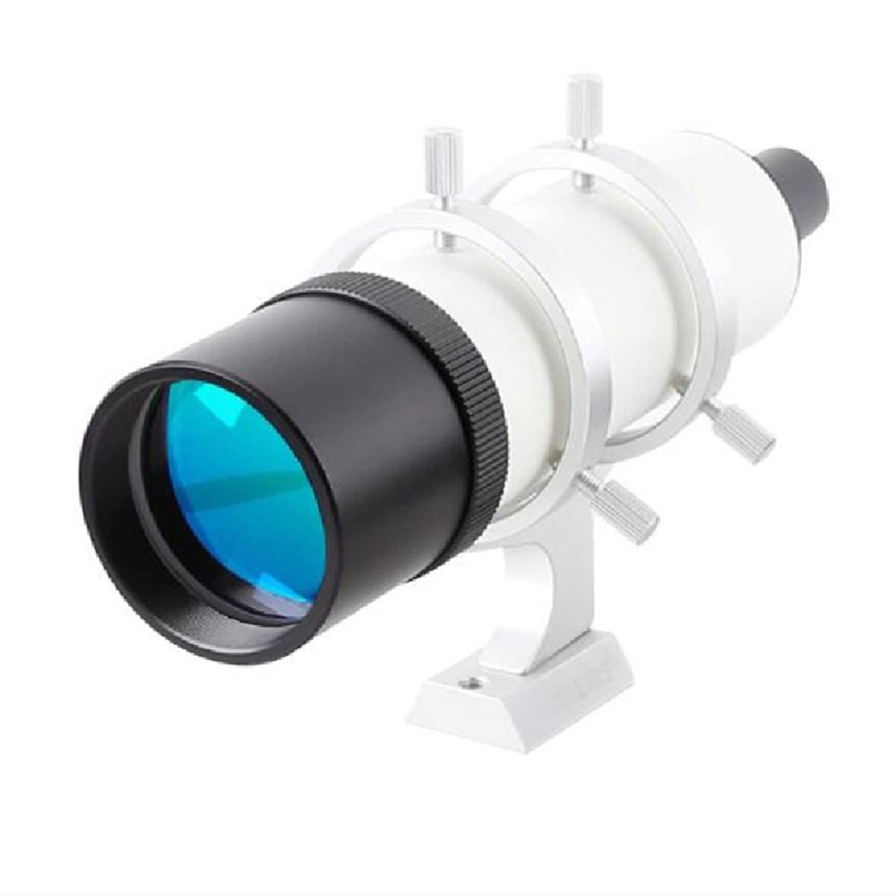 Microscope Accessories Kit 9x50 Optical Finder Tube with Black Or White Bracket Astronomical Telescope Accessory Microscope Slides (Color : White Bracket)