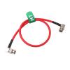 HangTon 12G 6G HD SDI Raw 4K 60fps Video Cable Right Angle to Right Angle BNC Canare LV-61S 75 ohm Coaxial Shielded for Sony FS7 FX9 FX6 Alexa DSMC2 Camera Blackmagic SmallHD Atomos Monitor (1m, Red) view 3