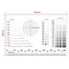 Microscope Accessories Kit Portable Film Point Gauge High Transparent PET Soft Stain Card Microscope Slides view 2