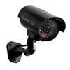 Splenssy Bullet Simulation Camera Fake Waterproof CCTV Camera Dummy Bullet Camera with Flashing Red LED Light for Driveway Garden Patio Porch,Powered by 2*AAA Batteries view 1