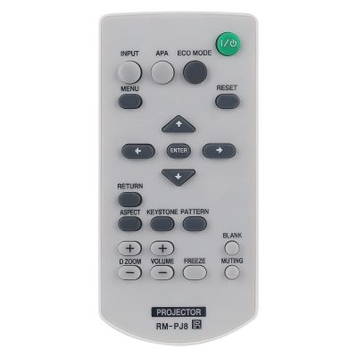 PerFascin RM-PJ8 Replacement Remote Control fit for Sony Projector VPL-DX126 VPL-CX275 VPL-EW345 VPL-EW578 VPL-SW536C VPL-CH370 VPL-EX226 VPL-EX430 VPL-PXZ10 VPL-DX102 VPL-DX145 VPL-EX295