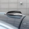 Carbon Fiber Accessories Car Roof Shark Fin Antenna Cover Radio Signal Base Sticker for Volvo XC40 XC60 XC90 S90 2015-2020 view 4