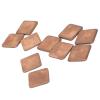 100pcs Copper Pad Shim Thermal Kit,Pure Copper Heatsink,Low Profile Copper Plate Cooler Heat Sink for Cooling PC Components Laptop IC Chips CPU VGA, RAM, VRAM, PS5, M.2 SSD(15x15x1.0mm) view 3