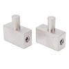 Amp Input Reducer /0 Gauge to /0 Gauge Plated Aluminum Alloy Adapter for Car High Power Amplifier Compatible with Power and Ground Cables view 1