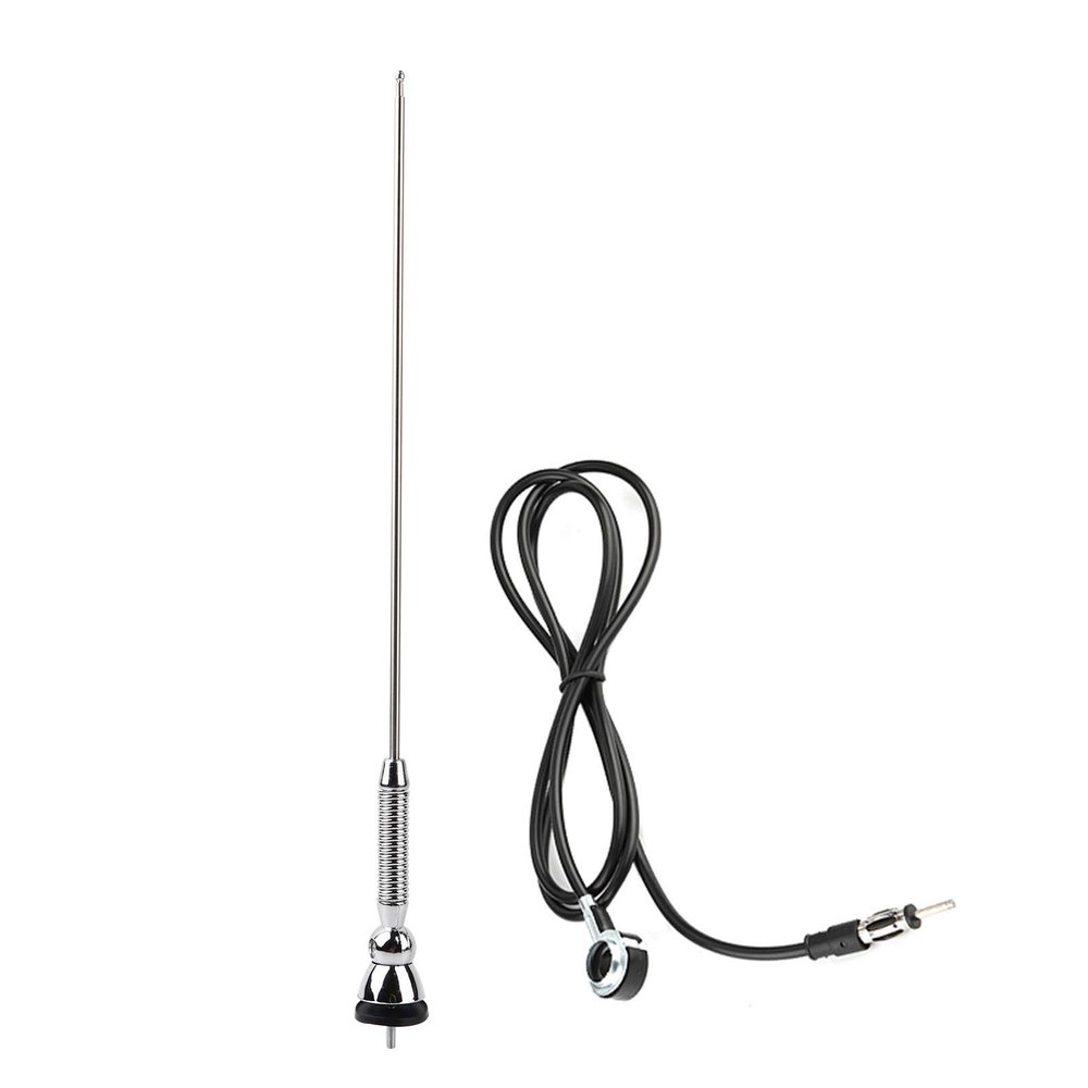 Automotive Antennas, 18.5" Universal Car Roof Radio AM/FM Aerial Antenna 180Swivel FM AM Antenna for Boat Radio Car ATV UTV