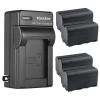 Kastar 4-Pack NP-F750 / NP-F770 Battery and AC Wall Charger Replacement for FEELWORLD LUT7 PRO 7 INCH 2200NITS DSLR Camera Field Monitor, LUT7S PRO 7 INCH 2200NITS DSLR Camera Field Monitor view 1