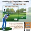 Elite Screens Designer Cut, 10'x13' ImpactWhite DIY Raw Projector Screen Material for Golf/Multi-Sport Simulation, Folded Packing RM-10X13-IPW1145 view 2