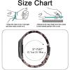 Omter Compatible with Resin Fitbit Charge 4 3/3SE Band for Women Men Replacement Adjustable Wirstband Strap Bracelet(Black Ivory tortoise) view 4