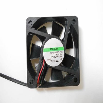6cm 6015 12V 1.0W KDE1206PHV2 2 Wire Projector Monitor Power Quiet Fan