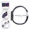FitTurn Resin Bracelet Compatible with Hero Band III,FITVII,Donerton, Misfit Vapor,Popglory, KALINCO,CanMixs P22, AGPTEK LW31 Band for Women Replacement Bracelet Strap Metal Stainless Steel Buckle view 3