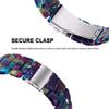 FitTurn Resin Bracelet Compatible with Hero Band III,FITVII,Donerton, Misfit Vapor,Popglory, KALINCO,CanMixs P22, AGPTEK LW31 Band for Women Replacement Bracelet Strap Metal Stainless Steel Buckle view 4