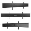 ONKRON Dual TV Mount for LCD LED OLED 4K Flat Curved Screens 40-65 Inches up to 100 lbs Each - Dual Screens Adapter for Mobile TV Stand TS1881 Dual VESA Compatible up to 600x400 (ADV-1881) Black view 3