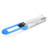 QSFPTEK 100GBASE-LR4 QSFP28 Module, 100 Gigabit 1310nm LR4 1310nm 10km DDM Duplex LC SMF Optical Transceiver for Cisco QSFP-100G-LR4-S -2pack view 3