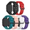 E ECSEM 6Pack Bands Compatible for Hero Band III Replacement Watch Straps Classic Soft Silicone Lightweight Breathable Quick Fit Wristband for Hero Band III Smartwatch for Women Men view 1