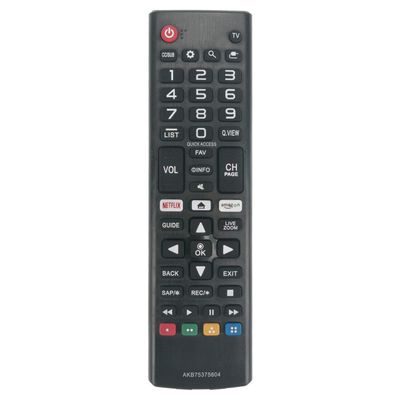 Replacement TV Remote Control Controller for LG Electronics 65UK6300PUE 55UK6300PUE 4K Ultra HD Smart TV (2018 Model)