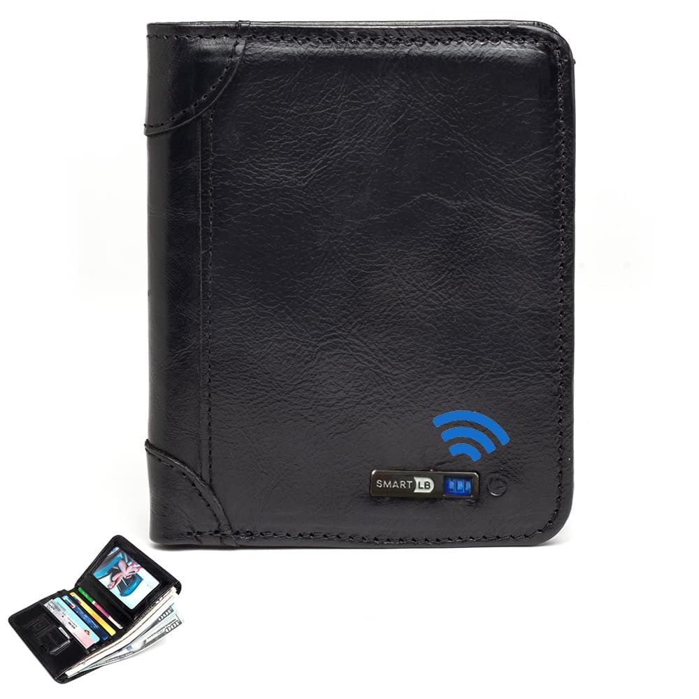 Smart Tracker Wallet for Men, Card Holder Tracker finder, Valentines Day Gift for Boyfriend