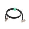 HangTon 12G 3G HD SDI Coaxial Video Cable 4K 60P Right Angle Male BNC to BNC 30cm Canare LV-61S for Blackmagic Komodo Alexa Atomos Broadcast Camera Monitor 30cm view 1