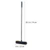 DOITOOL Floor Scrub Brush Scraper Dual-use Cleaning Tool for Pet Hair Grout Versatile Brush for Tiles Decks and Bathtubs Portable Efficient Hard Floor Cleaner view 2
