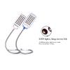 OSALADI USB Led Desk Lamp Flexible Gooseneck for Eye and Convenient USB Charging for Laptop Use view 3