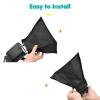 Andoer 6.7 x 6 in/17 x 15 cm Mini Universal Flash Camera Softbox Speedlite Folding Diffuser with Carry Bag Replacement for Canon Nikon Sony Godox Yongnuo Flash on Camera view 2