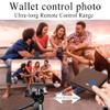 Electronic Finder Anti-Lost Bluetooth Wallet Tracker, Mens Wallet with GPS Position Locator & Finder (Carbon Black) (Brown) view 4