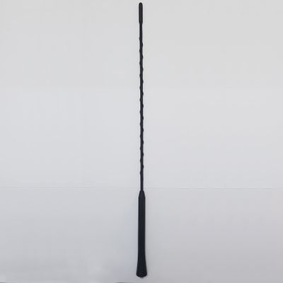 Bojer 16 Inch Antenna Compatible with Vehicle AM FM Car Radio Roof Mount Mast Flexible Rubber with M5 M6 Threaded Adapter