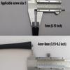 Bojer 16 Inch Antenna Compatible with Vehicle AM FM Car Radio Roof Mount Mast Flexible Rubber with M5 M6 Threaded Adapter view 3