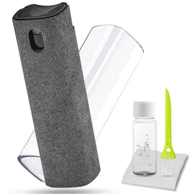 Screen Cleaner Touchscreen Mist Spray, walrfid Cleaning Kit for Electronic Smart Phone TV, Laptop, Tablet, PC, Computer Monitor LCD Flat Screens, Eyeglasses, Compatible with iPhone iPad MacBook Pro