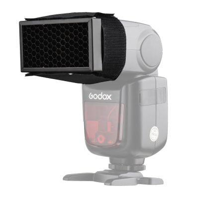 Andoer Universal Camera Flash Honeycomb Grid Metal Accessory Replacement for Canon Nikon Sony Godox Yongnuo Speedlite Easy Installation