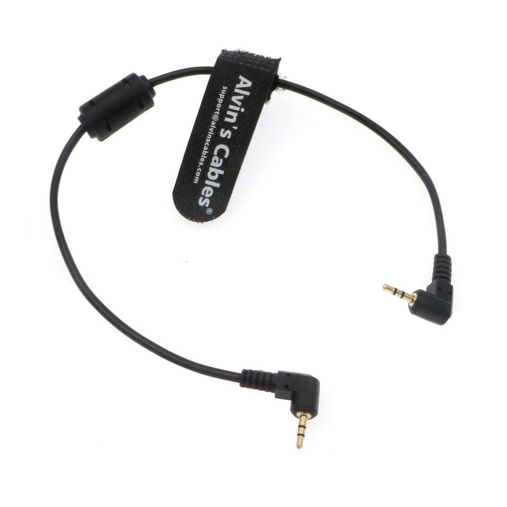 Alvin's Cables LANC Remote Control Cable Right Angle 2.5mm to Right Angle 2.5mm Remote Trigger Cable 30cm|12inches