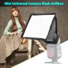 Andoer 17 x 15cm Mini Universal Camera Flash Softbox Speedlite Diffuser Foldable with Carry Bag Replacement for Nikon Compatible with Sony on-Camera Flash view 4