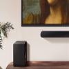 SAMSUNG SWA-W510 Subwoofer for S Series Soundbar with Powerful Bass, Wireless, Unibody Design, Compact 6.5" Size, 2022, Black view 3
