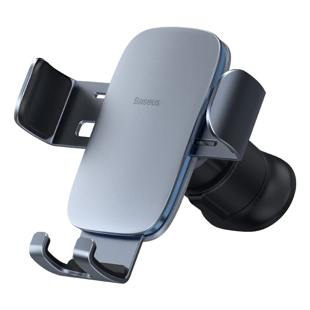 Baseus Car Mount Metal Age II Gravity on The Vertical and Horizontal Ventilation Grill Gray (SUJS000013)
