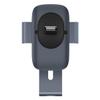 Baseus Car Mount Metal Age II Gravity on The Vertical and Horizontal Ventilation Grill Gray (SUJS000013) view 3