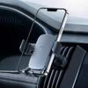 Baseus Car Mount Metal Age II Gravity on The Vertical and Horizontal Ventilation Grill Gray (SUJS000013) view 4