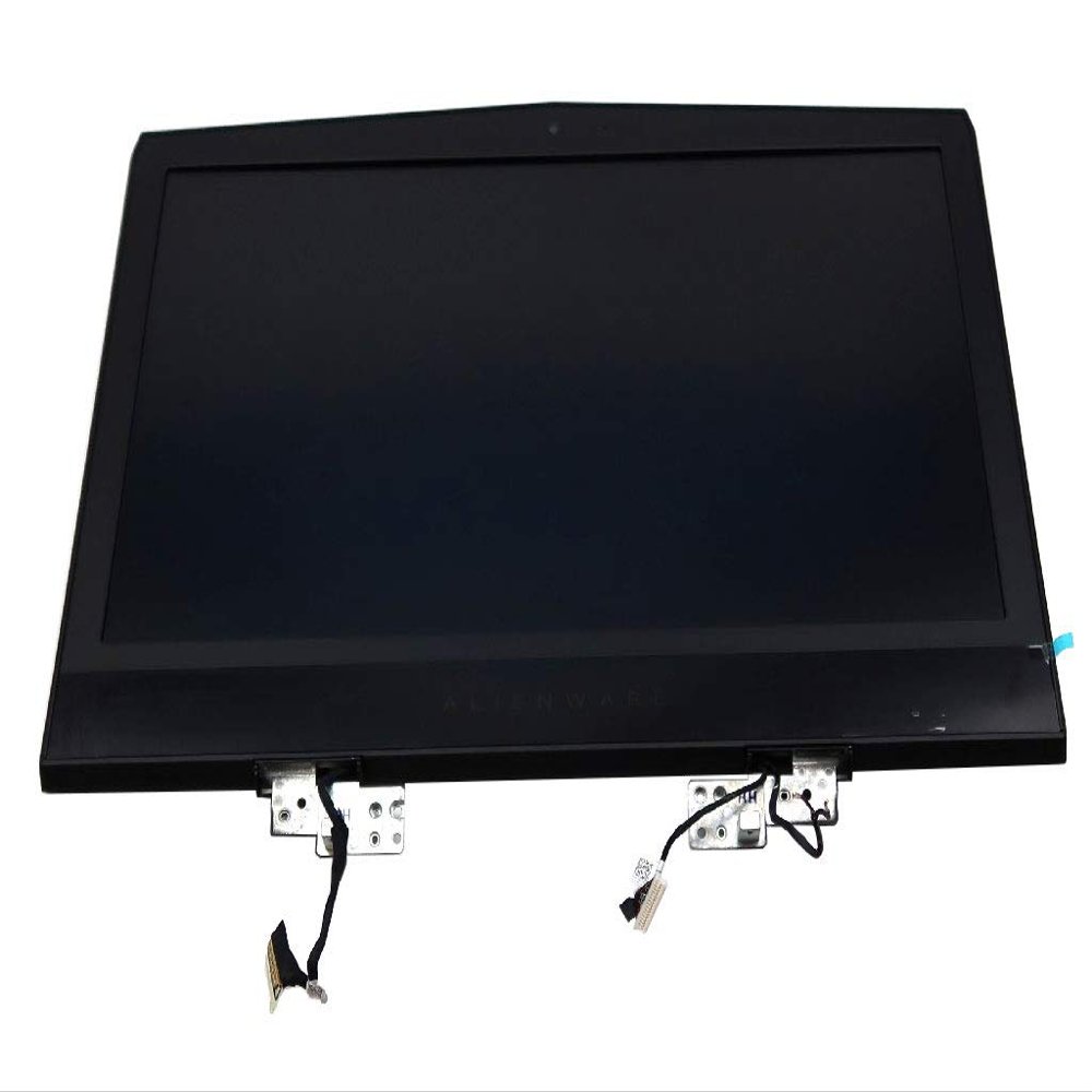 LCD Cover WebCamera Hinges Cables 17.3 inch 1920x1080 60Hz Matte LED-Backlit FHD Panel Black Display Laptop Screen Assembly Compatible Replacement Spare Part for Dell Alienware 17 R5 Series