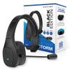 Blue Tiger Storm Black - Premium Trucker Bluetooth Headset - Wireless Noise Canceling Mono Headset with Mic - High-Fidelity Sound, 30-Hour Talk Time, USB-C Charging - for Truck Drivers, Bluetooth 5.0 view 1
