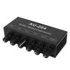 Audio Splitter Box, 1-in-4-Out, 3.5mm Stereo Headphone Output, Individual Volume Control, DC5-19V view 1