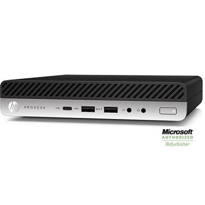 HP ProDesk 600 G4 Mini Desktop, windows 11 Pro 64-Bit, Intel Core i7-8700T 6-Core Processor 2.40GHz, Intel UHD 630 Graphics, 16GB DDR4-2666 SDRAM, 512GB SSD (Renewed)