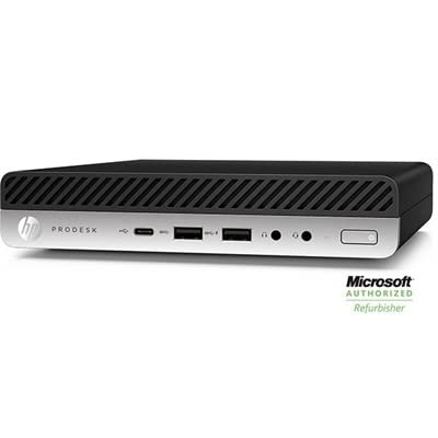 HP ProDesk 600 G4 Mini Desktop, windows 11 Pro 64-Bit, Intel Core i7-8700T 6-Core Processor 2.40GHz, Intel UHD 630 Graphics, 16GB DDR4-2666 SDRAM, 512GB SSD (Renewed)