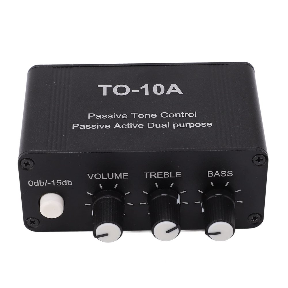 Passive EQ Tone Control Passive EQ Tuner Treble and Bass Volume Controller NE5532 for PC 3.5mm Input Output