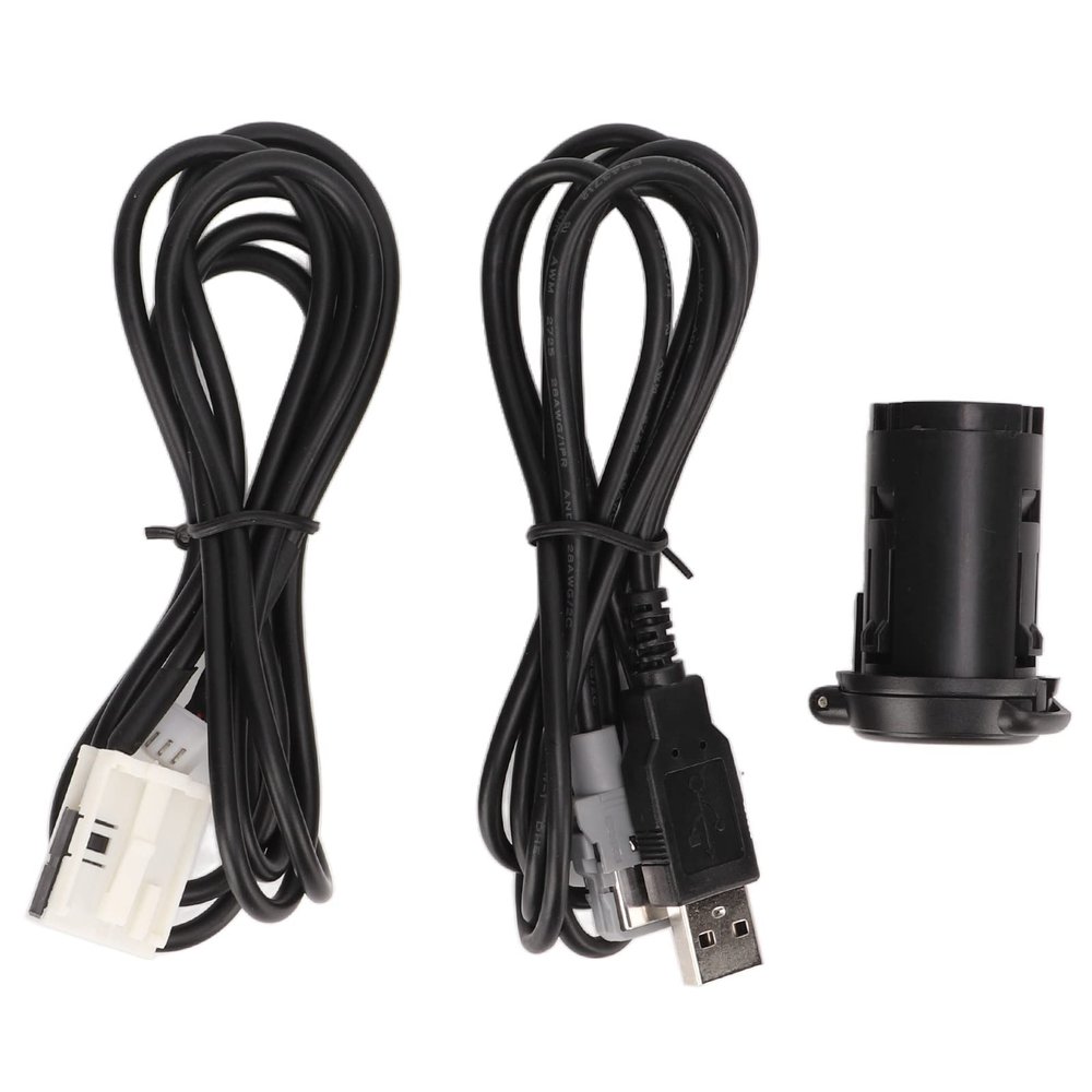 Fydun Male USB AUX Audio Jack Cable for 206 207 307 308 407 408 508 607 Car Stereo AUX Cable USB
