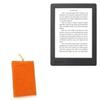 BoxWave Case Compatible with Kobo Aura H2O (2017) - Velvet Pouch, Soft Velour Fabric Bag Sleeve with Drawstring - Bold Orange view 1