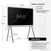SAMSUNG 55-Inch Class The Serif LS01B Series - QLED 4K Smart TV with Alexa Built-in (QN55LS01BAFXZA, 2022 Model) (Renewed) view 2