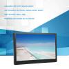 Diydeg Portable Monitor, Mini Lightweight 13.2in 1920 x 1080 Small Monitor, Adjustable High Resolution LCD Monitor Compatible with CCTV Security System for Gaming, Computer Plug view 3