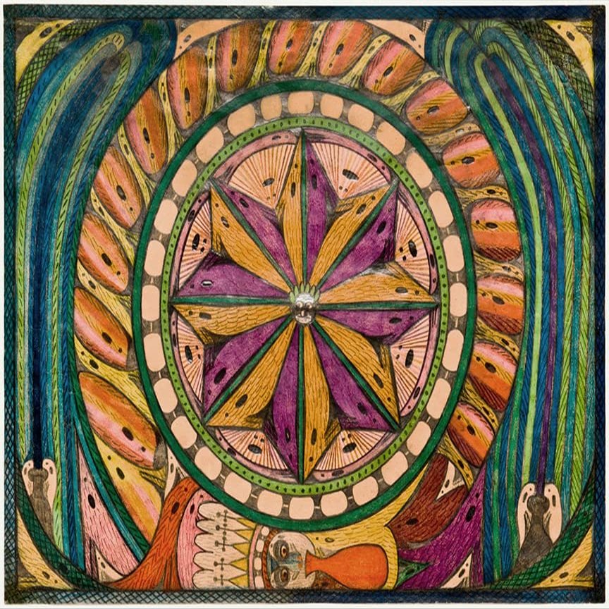 Adolf Wlfli : Bangali Firework : 1926 : Archival Quality Art Print