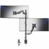 VIVO Dual Monitor Arm Extra Tall Mount for Screens up to 32 inches, Mechanical Height Adjustment, Full Articulating Heavy Duty VESA Stand with Desk C-clamp and Grommet, STAND-V012K view 1