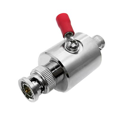 Lightning Protector 75 Ohm BNC Male to Female DC-3GHZ 90V Gas Tube Discharge Surge Arrester