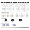 AZLA SednaEarfit MAX Standard (MS) - Earbud Tips for Wireless Headphones - Noise Canceling Earbuds Replacement Tips - Eartips Compatible with Sony, Samsung, Beats, JLab, Sennheiser, Shure view 3